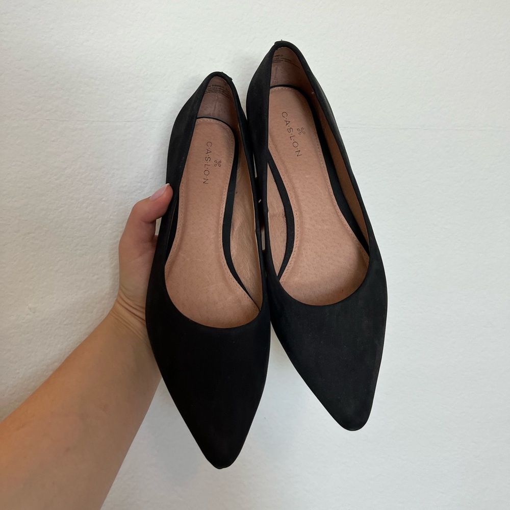 Womens black flats